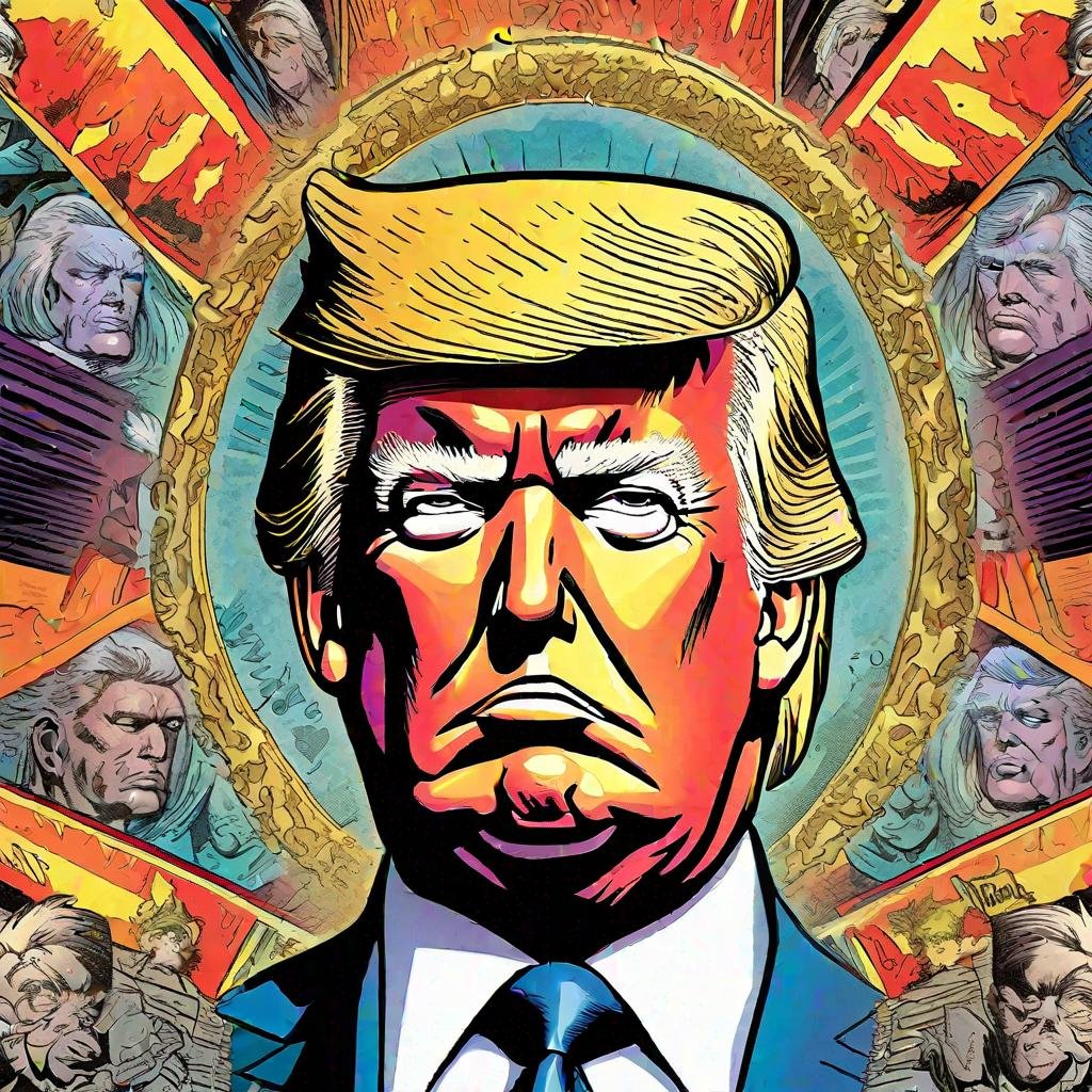 Donald Trump-Comic book